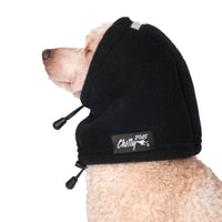 Thumbnail for Toy poodle dog wearing the Head Muff in Black