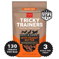 Thumbnail for Cloud Star Tricky Trainers Soft & Chewy with Peanut Butter Dog Training Treats