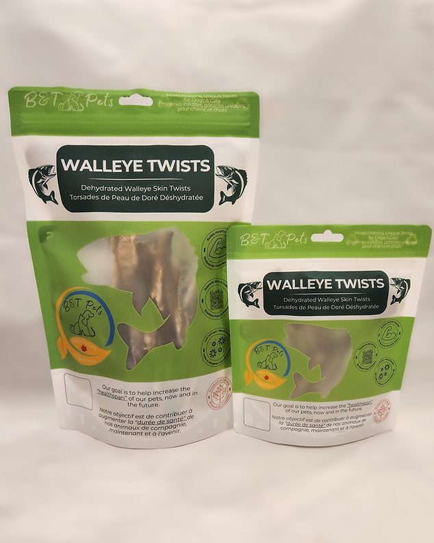 B&T Pets - Walleye Twists 75g
