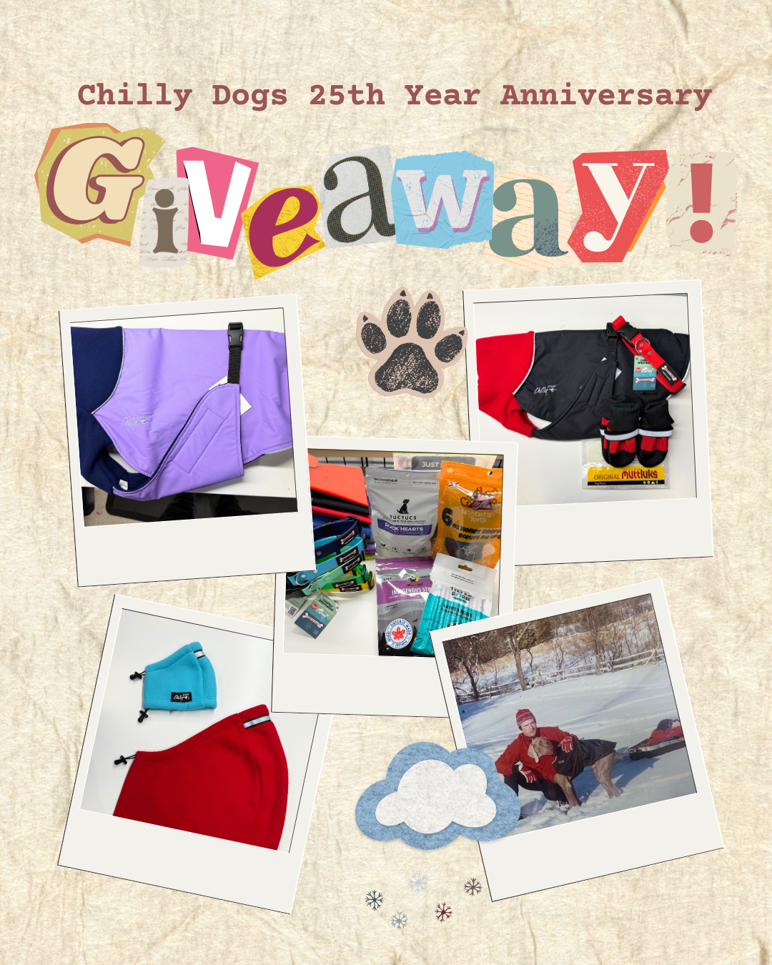 Chilly Dogs 25th Anniversary Giveaway