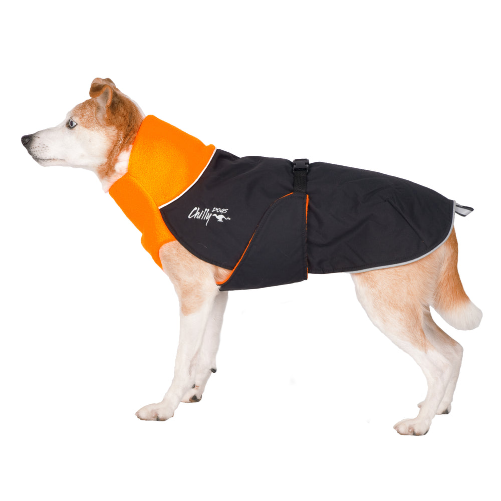 Great White North Winter Dog Coat in Blaze Orange