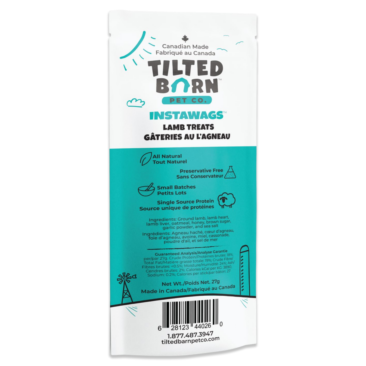 Tilted Barn Instawags (Sample Size)