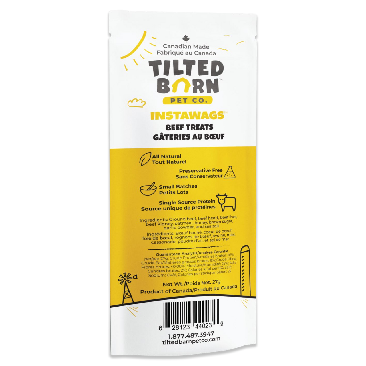 Tilted Barn Instawags (Sample Size)