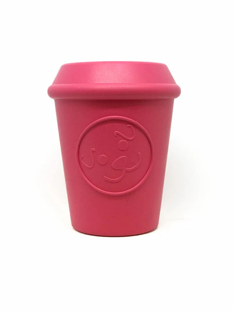 SodaPup Coffee Cup Treat Dispensing Toy