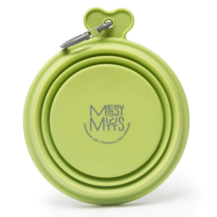 Messy Mutts Silicone Collapsible Dog Bowl