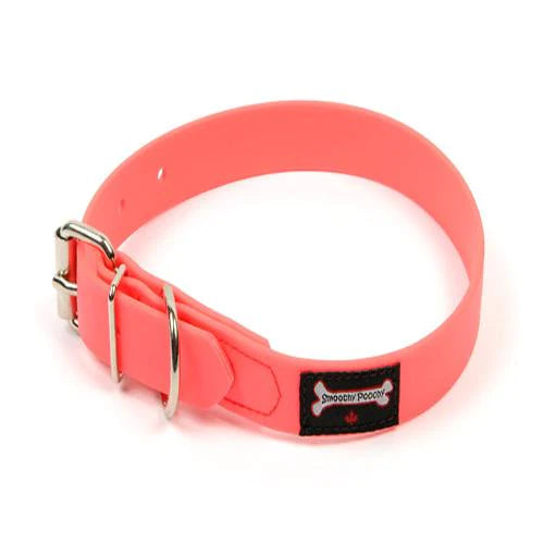 Smoochy Poochy Waterproof Buckle Collar  1" - FINAL SALE