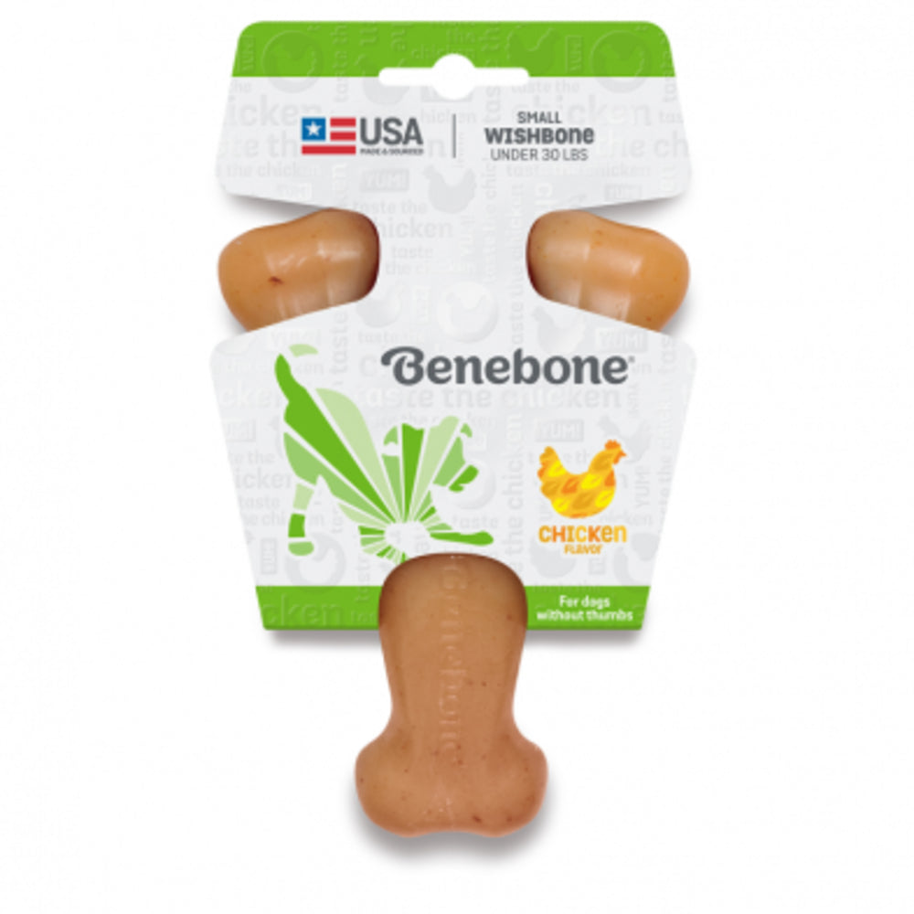 Benebone Wishbone Bacon Chew Toy