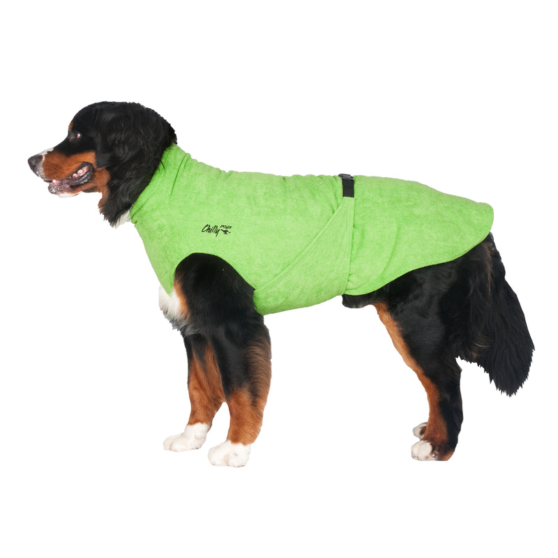 Chilly Dogs Soaker Robe — absorbent dog drying coat and bathrobe