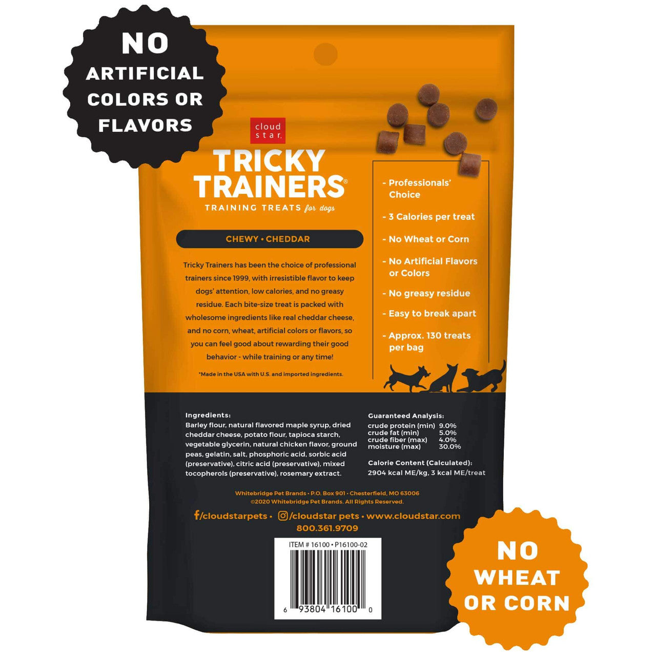 CS Tricky Trainers Soft & Chewy with Cheddar 5oz