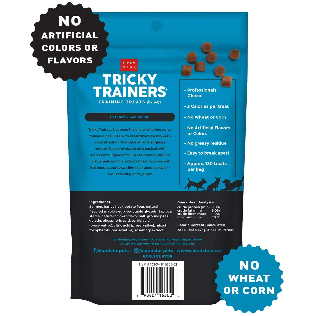 CS Tricky Trainers Soft & Chewy with Salmon Dog Training Treats