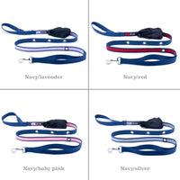 Thumbnail for Smoochy Poochy 2tone Hands-Free Leash - 5/8