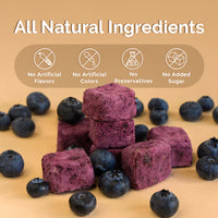 Thumbnail for Loopy Paws - Crispy Goat Yogurt Chunk - Blueberry