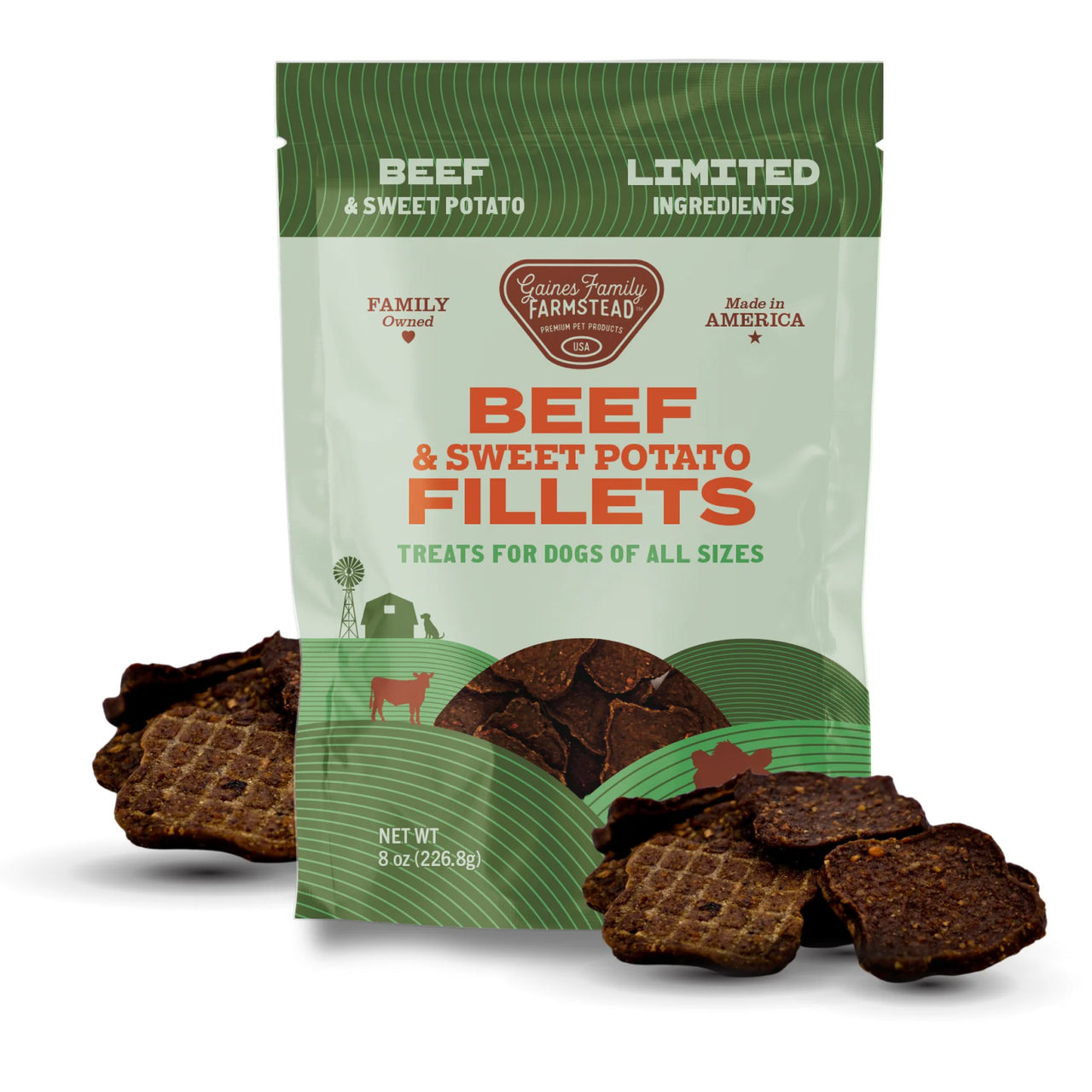 Gaines Family Farmstead - Sweet Potato and Beef Fillet 8oz