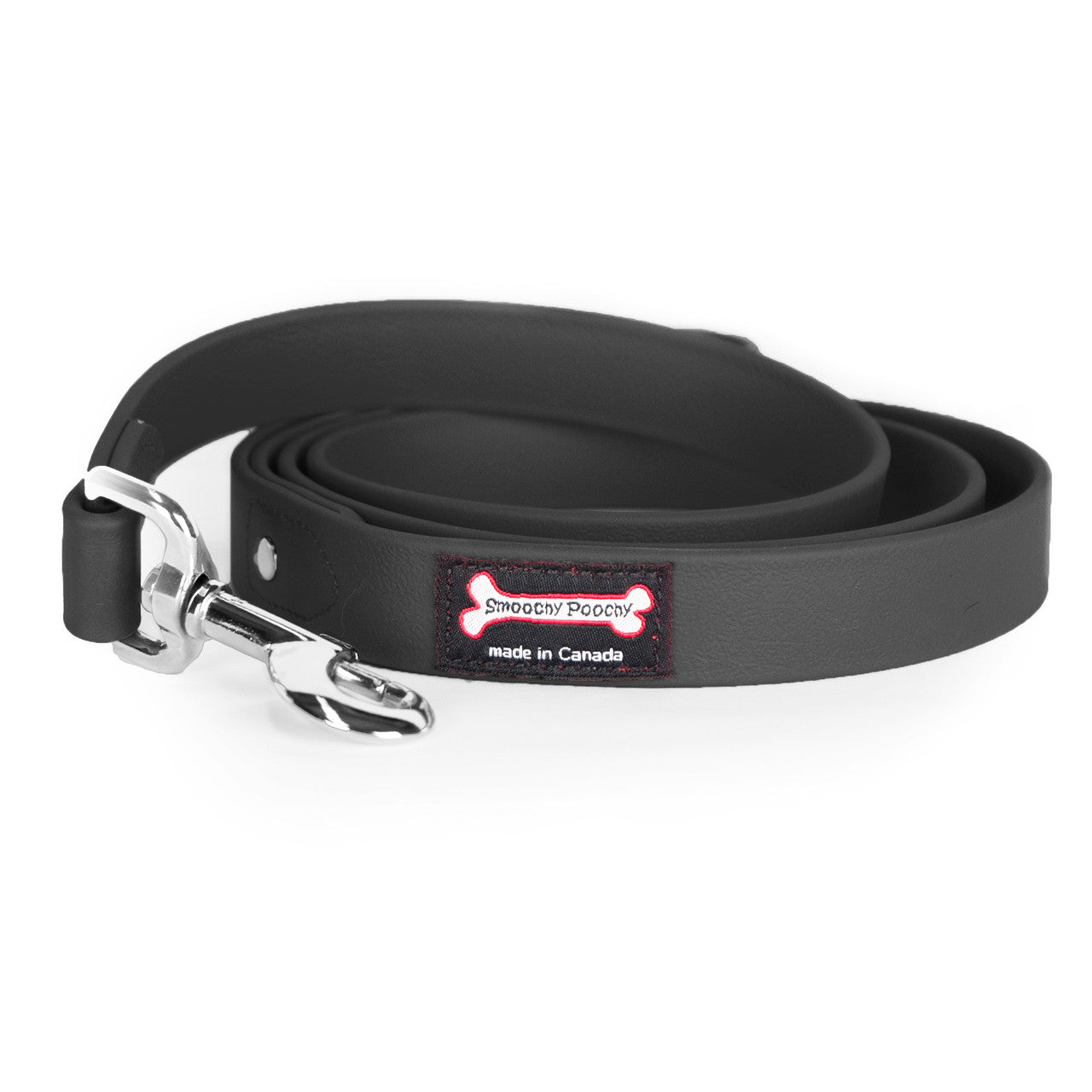 Smoochy Poochy Waterproof Leash Black