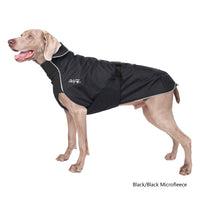 Thumbnail for Weimaraner dog wearing the Chilly Dogs Alpine Blazer in Black