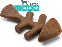 Thumbnail for Benebone Fishbone Durable Chew Toy For Dogs Aggressive Chewer