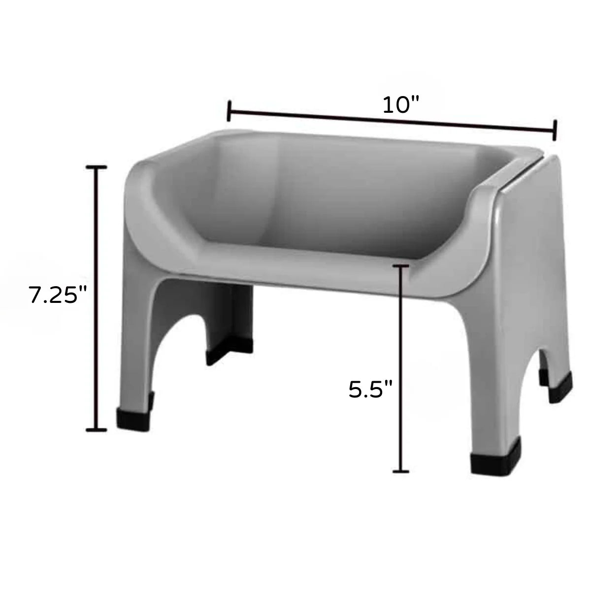 Fluff Trough SET - Raised Feeder - Small