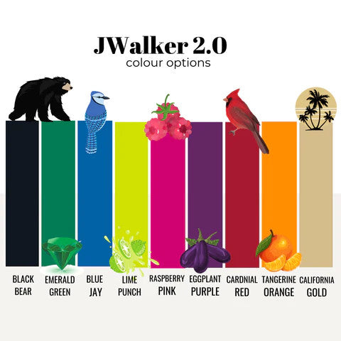 JWalker Dog Harness Colour Options