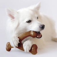 Thumbnail for Benebone Wishbone Bacon Durable Chew Toy aggressive chewers