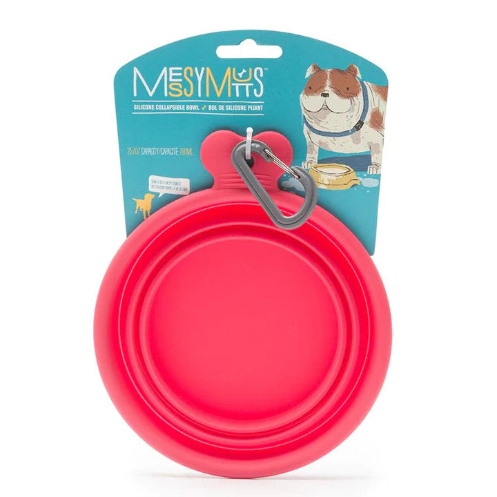 Messy Mutts Silicone Collapsible Dog Bowl