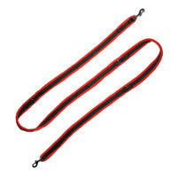 Thumbnail for Perfect Fit Harness double ended fleece leash in red