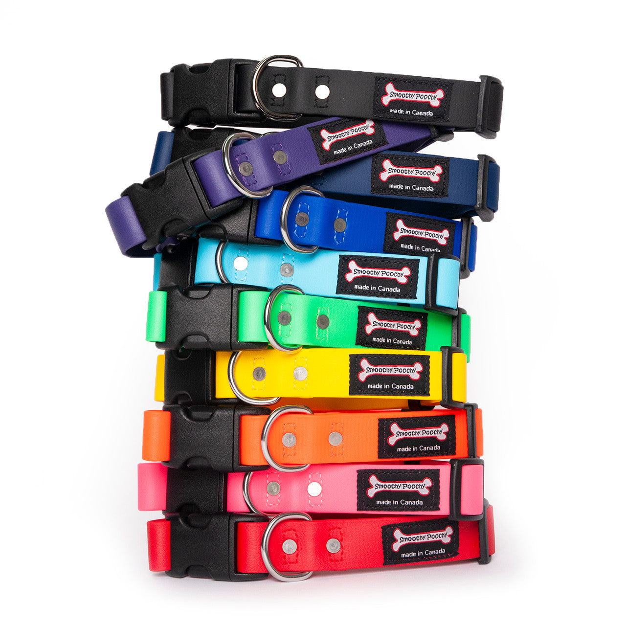 Smoochy Poochy Biothane Collars