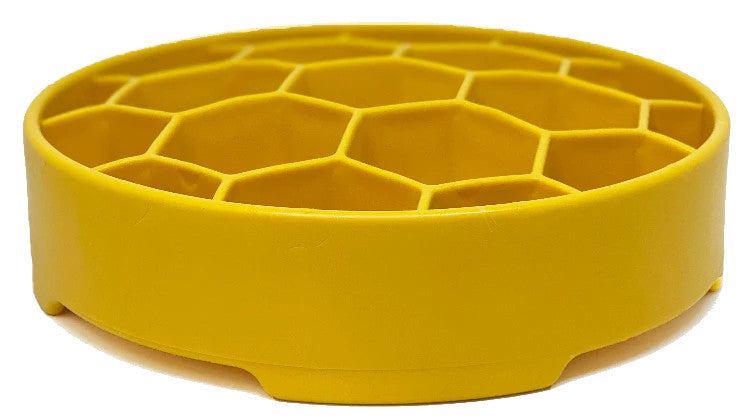 Sodapup Honeycomb slow feed bowl for kibble or raw food