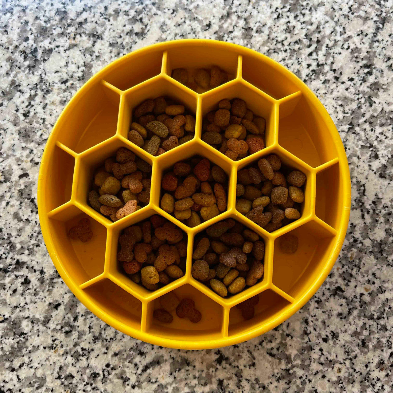 Sodapup Honeycomb slow feed bowl for kibble or raw food