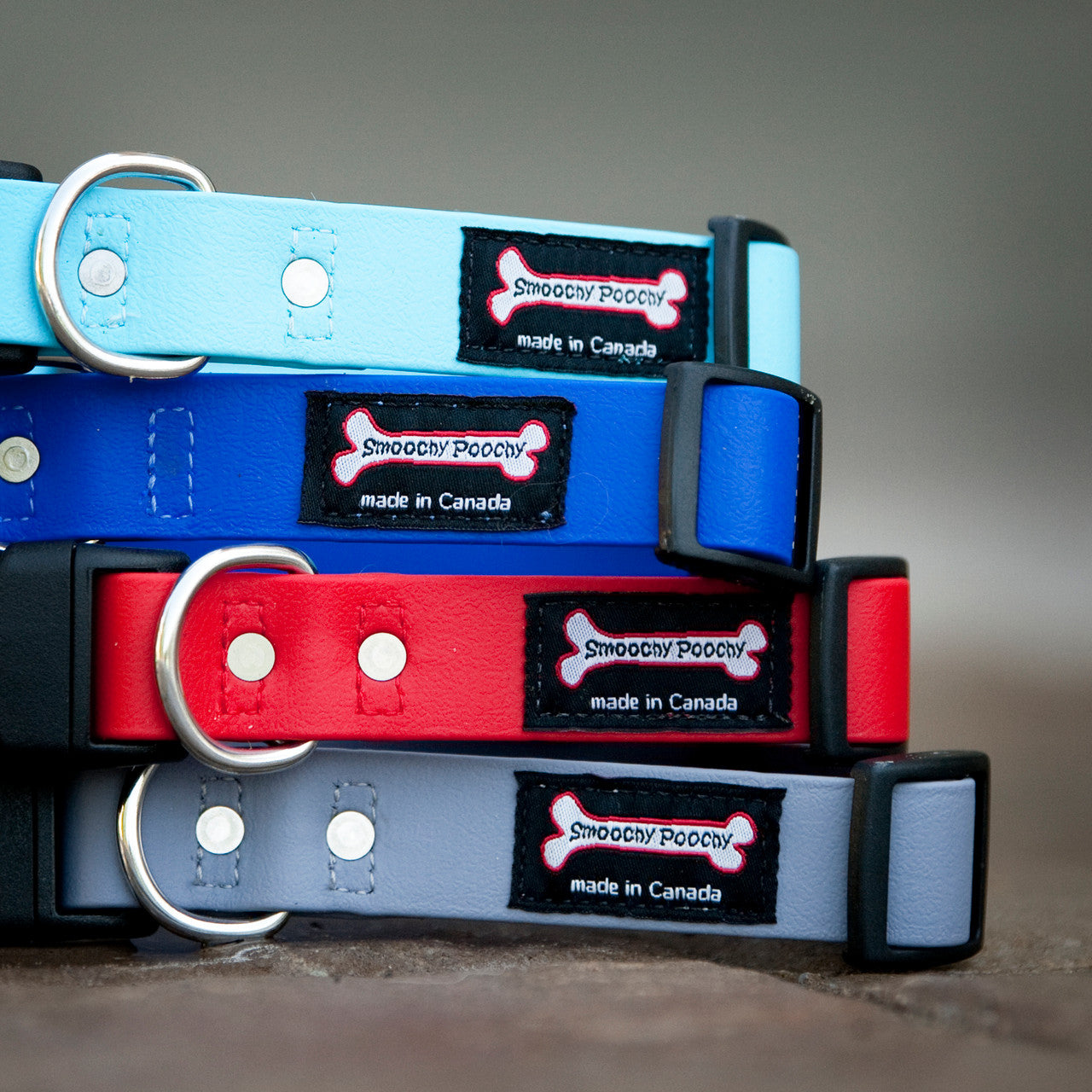 Smoochy Poochy Biothane Collars