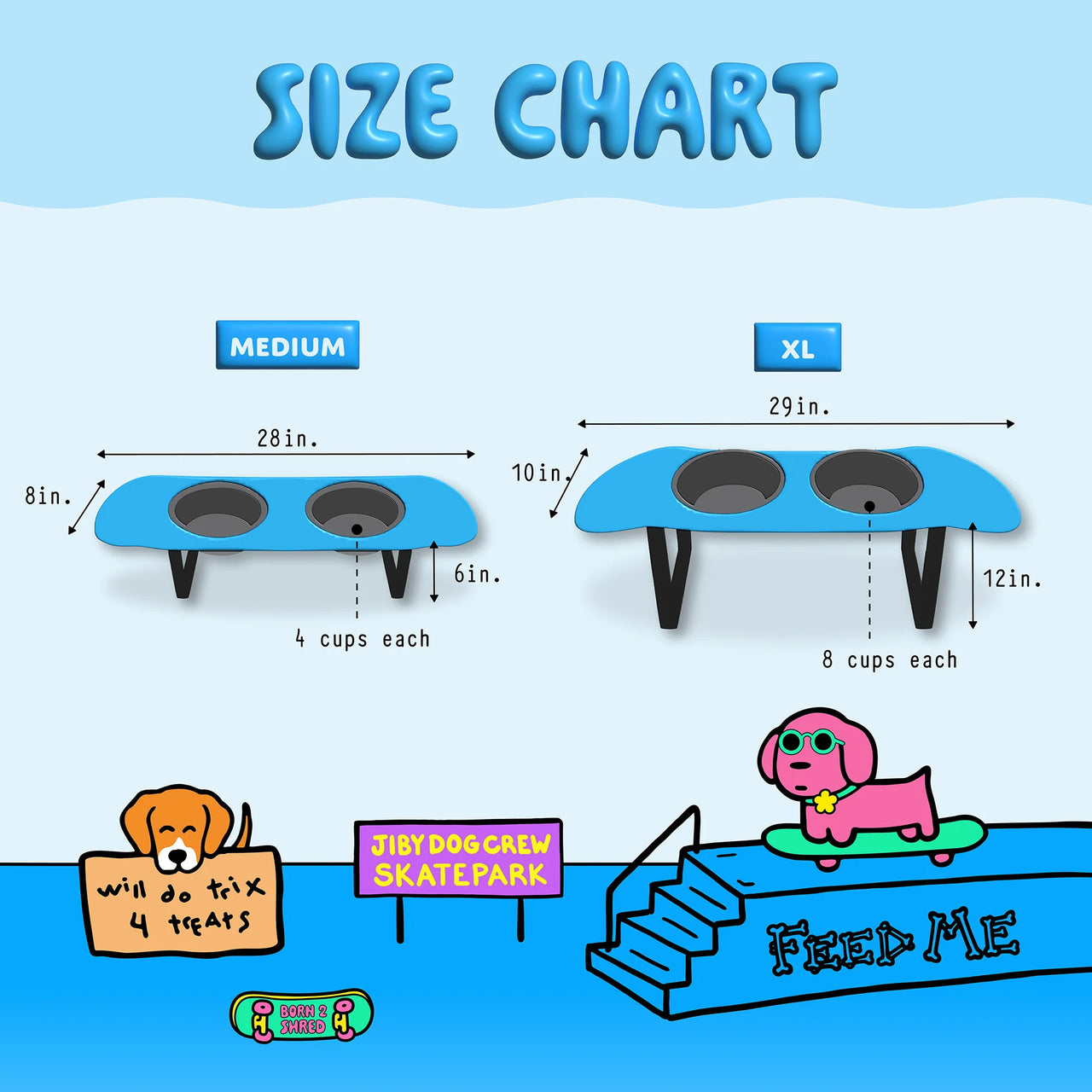 Jiby Dog Crew - Skatebowl - Surf City