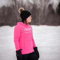 Thumbnail for Chilly Dogs women's hoodie in hot pink