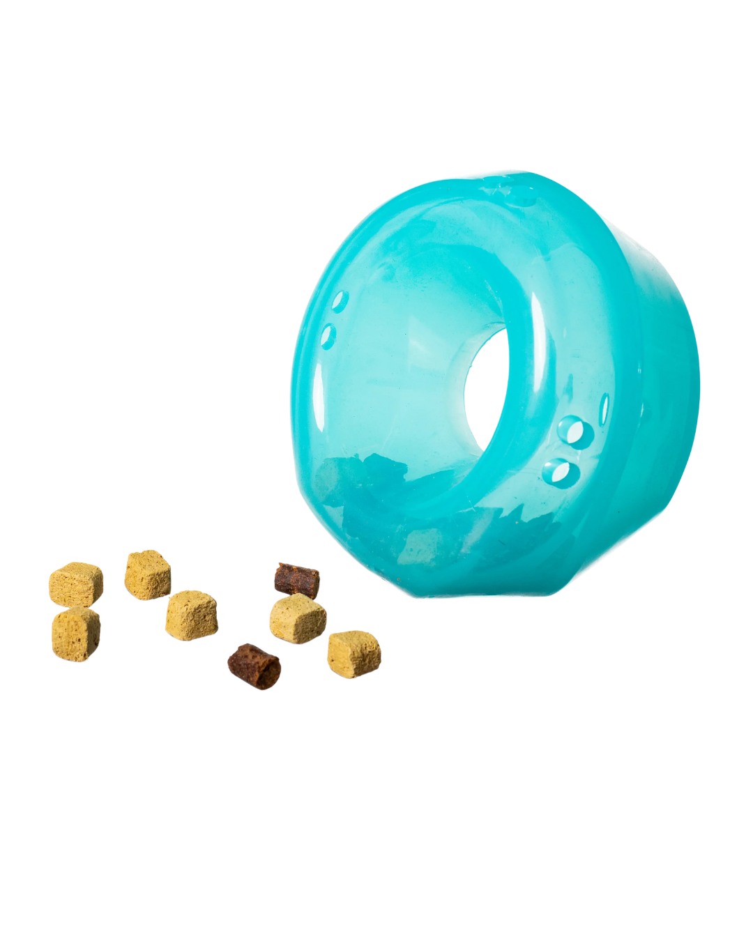 Totally Pooched Stuff'n Wobble Ball, 5", Teal