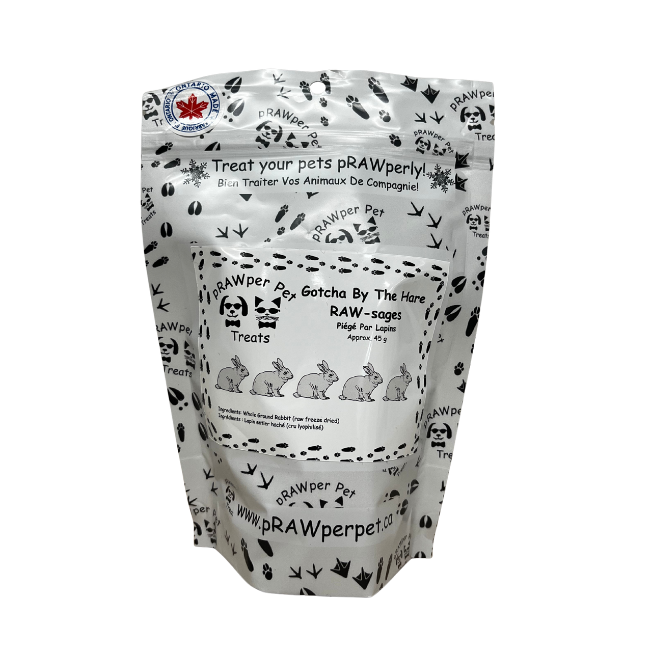 pRAWper Pets - Gotcha By The Hare - RAW-sages - 115g