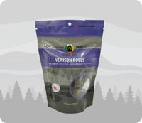 Thumbnail for Venison Rolls - Shades of Gray Indigenous Pet Treats