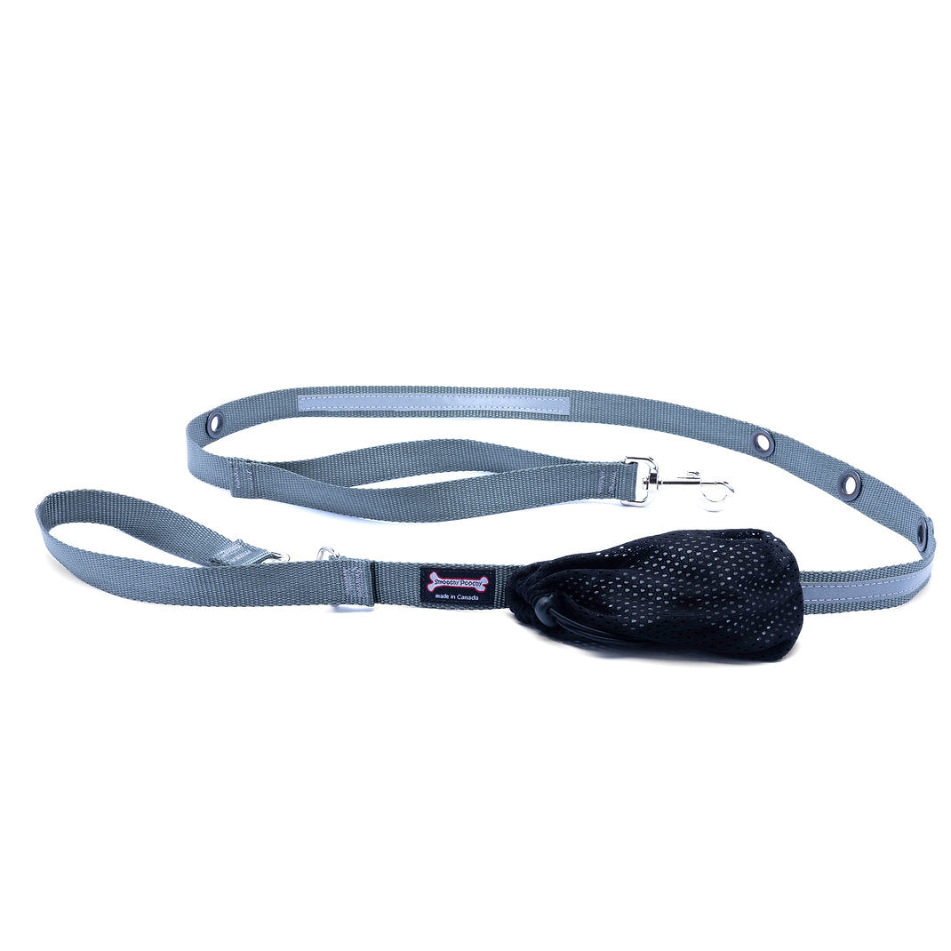 Smoochy Poochy Reflective Hands-Free Nylon Leash - 6ft
