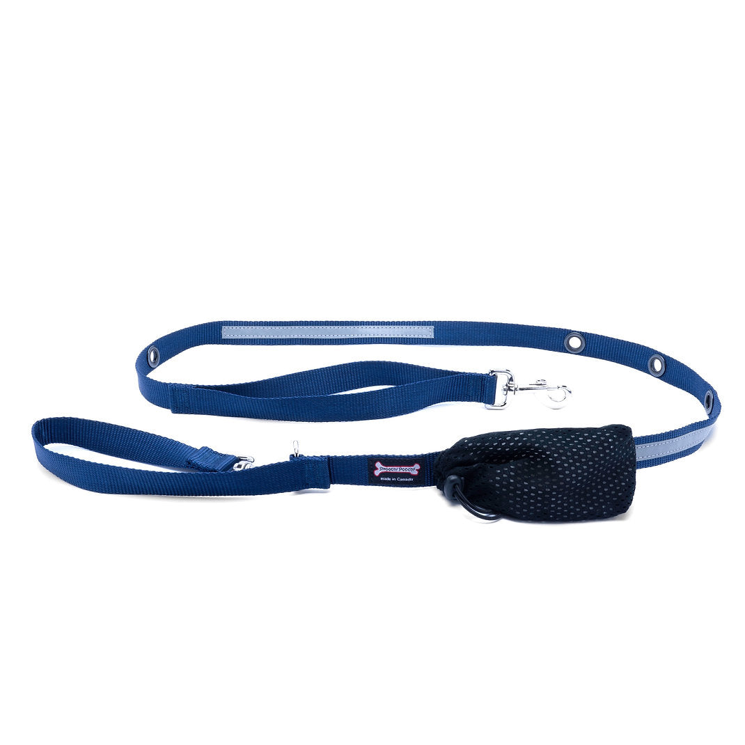 Smoochy Poochy Reflective Hands-Free Nylon Leash - 6ft