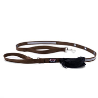 Thumbnail for Smoochy Poochy Reflective Hands-Free Nylon Leash - 6ft