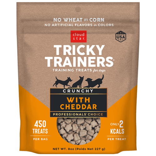 CS Crunchy Tricky Trainers Cheddar Dog Training Treats