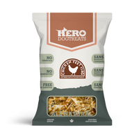 Thumbnail for Hero Dehydrated Dog Treats - Chicken Feet 114g