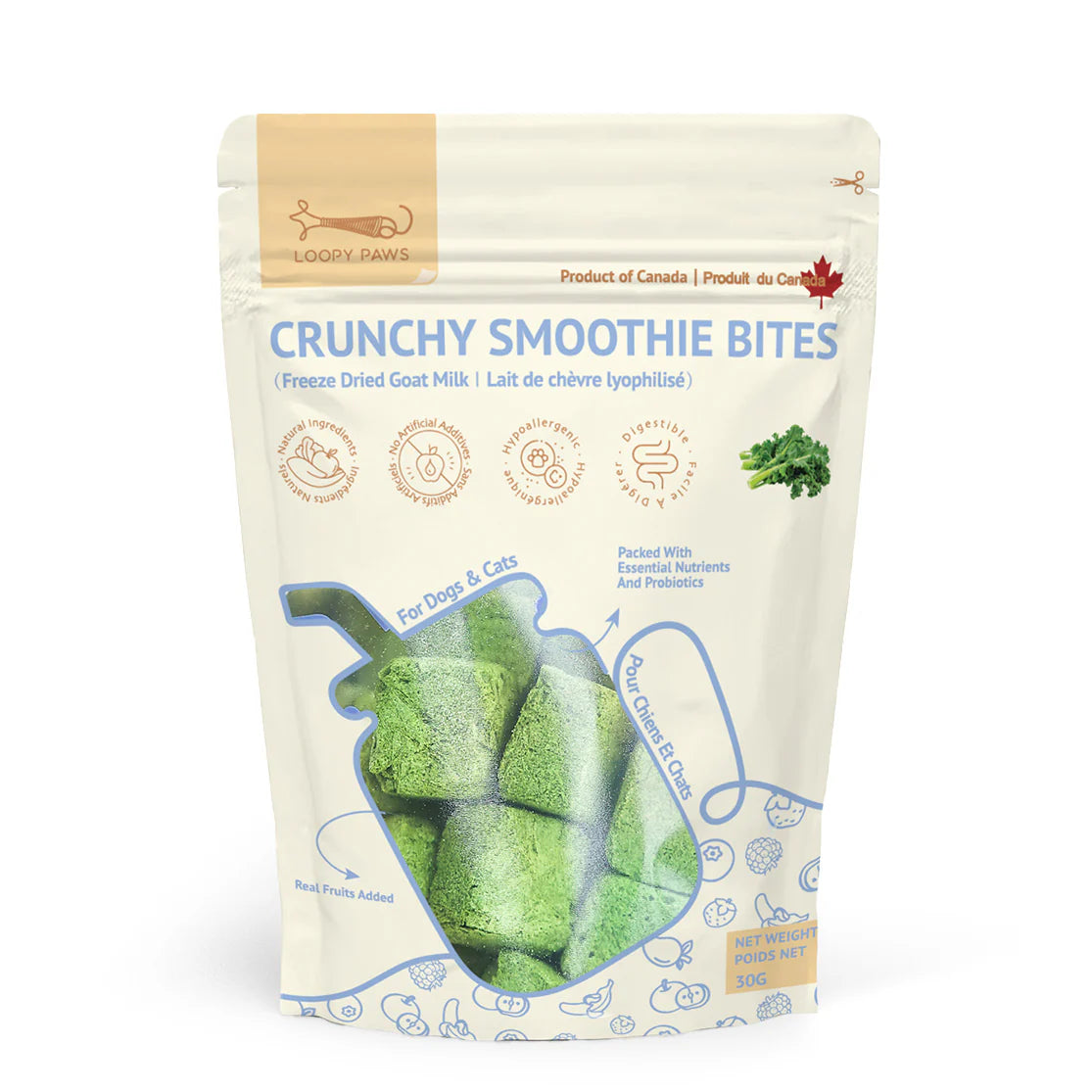 Loopy Paws - Crunchy Smoothie Bites
