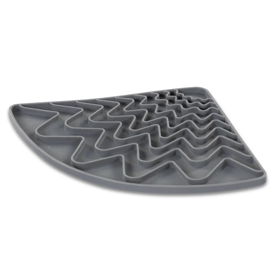Messy Mutts Triangle Lick Mat with Suction Cups