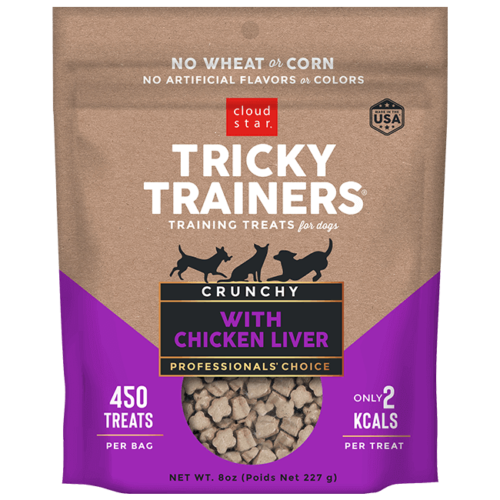 CS Crunchy Tricky Trainers Chicken Liver Dog Training Treats