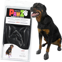 Thumbnail for PawZ - Black Rubber Dog Boots (12pk)
