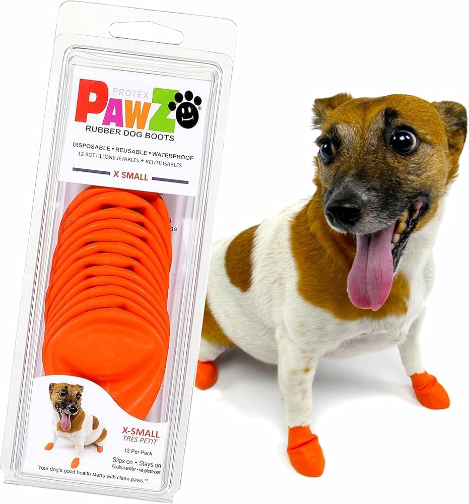 PawZ - Rubber Dog Boots (12pk)