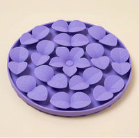 Thumbnail for Hound + Pup Snuffle Lick Mat w/ Strong Suction Cups Purple