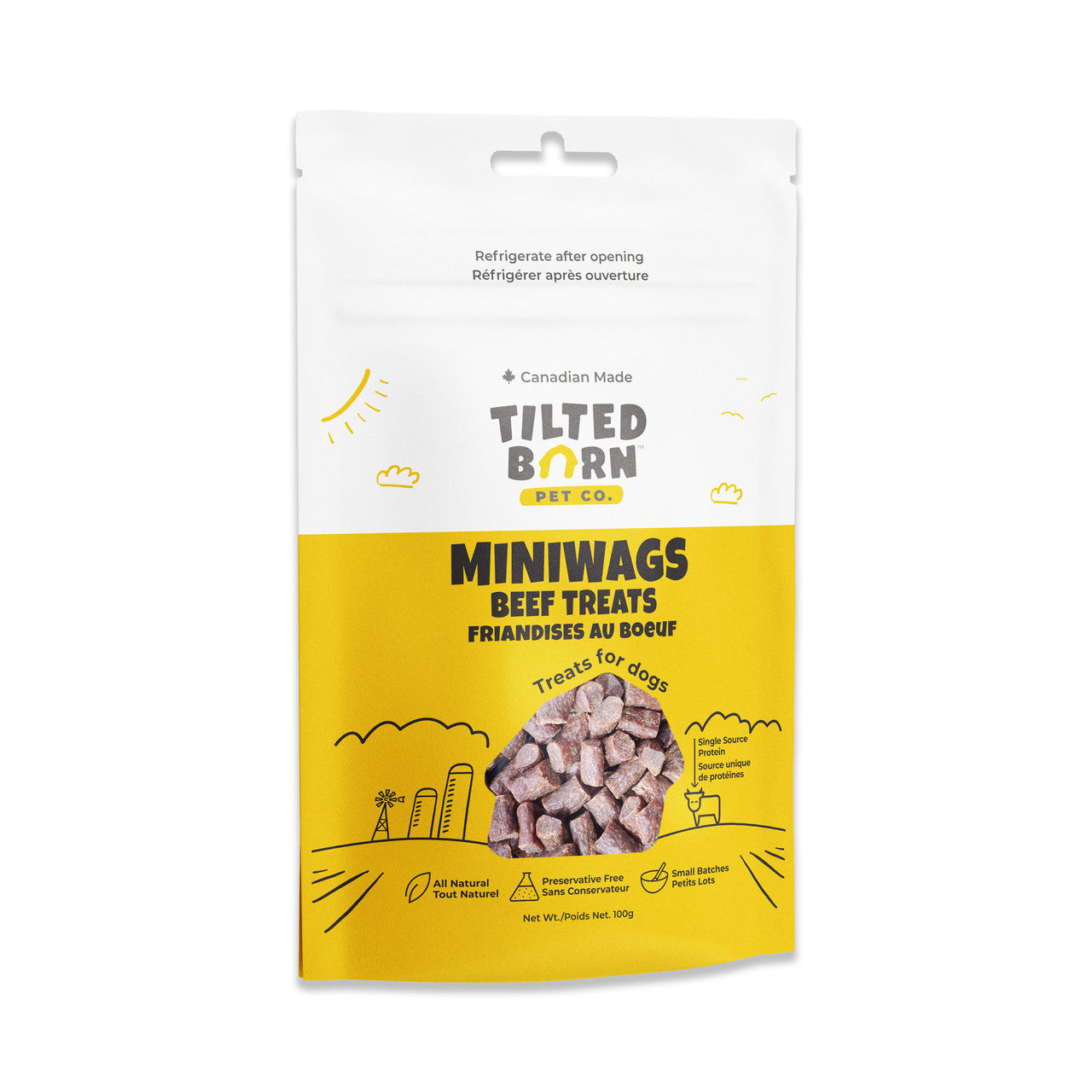 Tilted Barn Miniwags Beef Treats